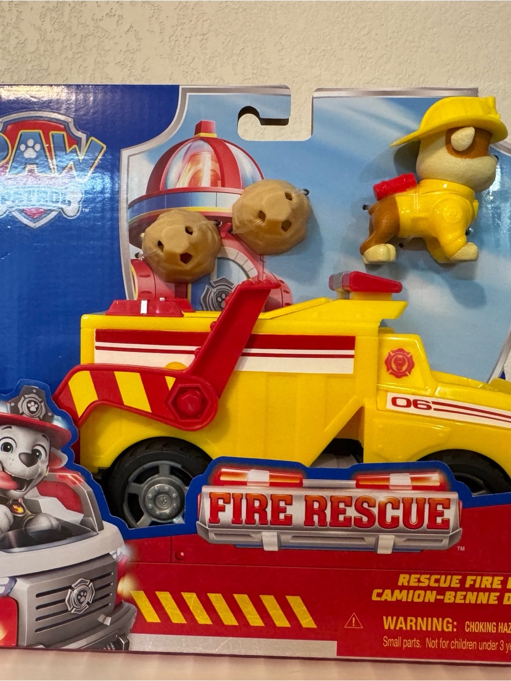 Paw Patrol Rescue Fire Dump Truck